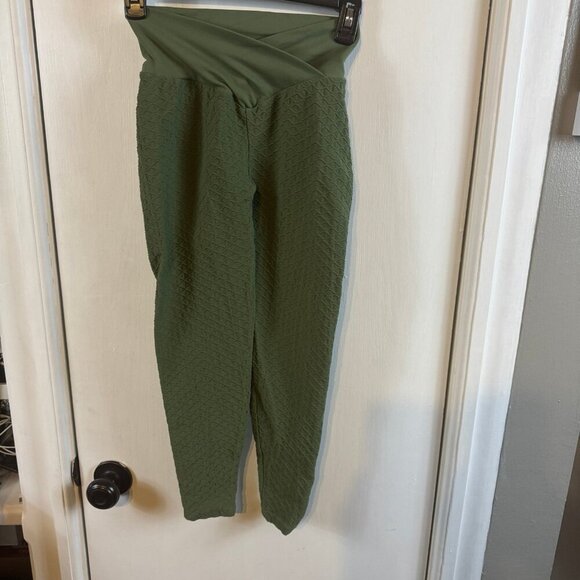 Boom Booty olive green Mulan Anti-Cellulite Leggings - Picture 4 of 10